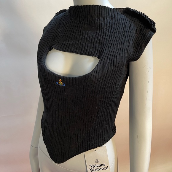 SOLD! Vivienne Westwood KATE CORSET BLK NWT IT40 - Picture 6 of 12